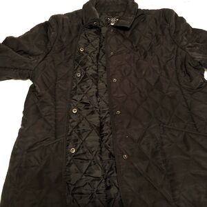 Black Jacket , preowned, size for ladies fit( can be unisex)